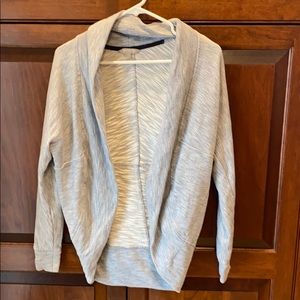 Banana Republic Gray Cardigan Sweatshirt (XS)